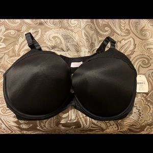 Black push up bra with underwire